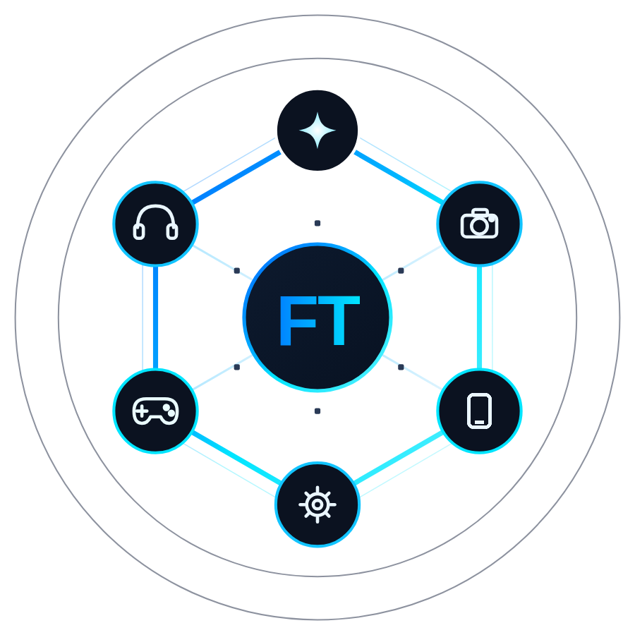 future touch trading icon phone